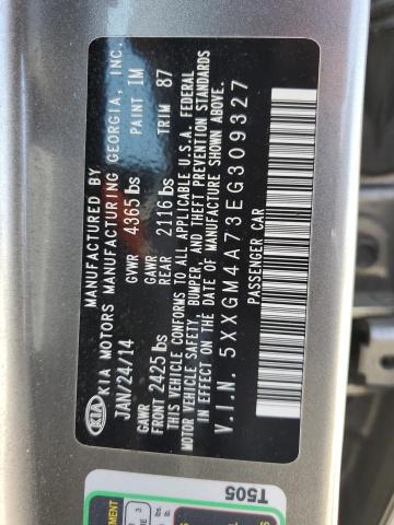 5XXGM4A73EG309327 KIA Optima Lx