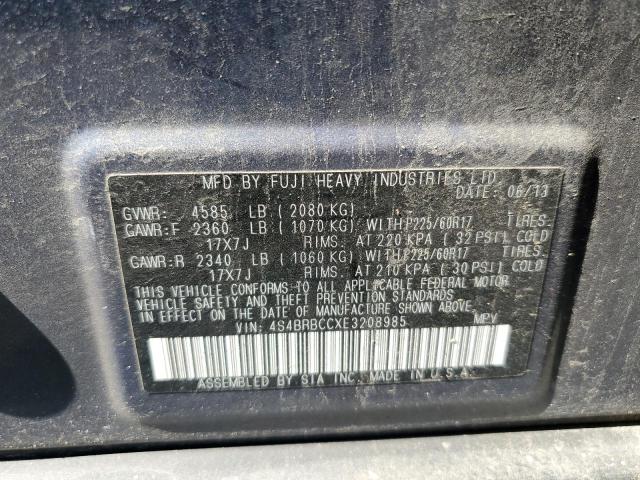 4S4BRBCCXE3208985 Subaru Outback 2.5i Premium