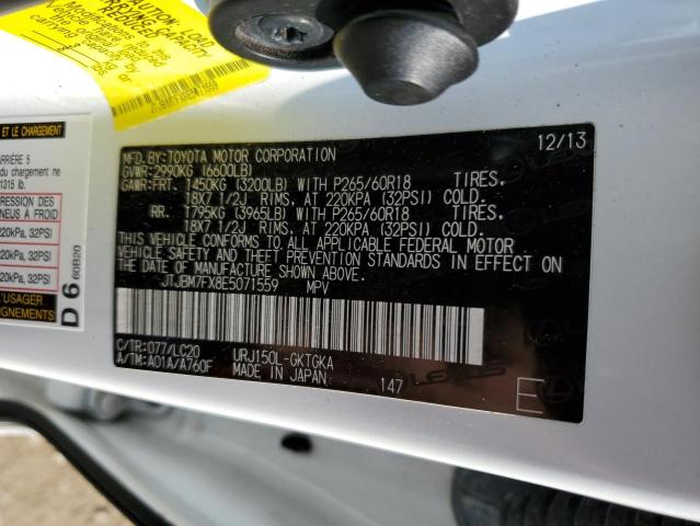 JTJBM7FX8E5071559 Lexus GX 460