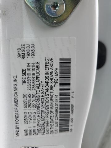 5J8TC2H59KL016734 Acura Rdx Technology