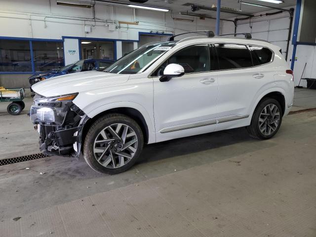 2022 Hyundai Santa Fe Calligraphy მანქანა იყიდება აუქციონზე, vin: 5NMS5DALXNH378358, აუქციონის ნომერი: 56159554