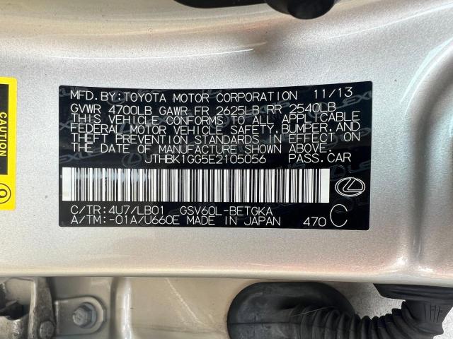 JTHBK1GG5E2105056 Lexus ES 350