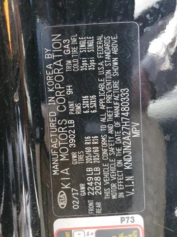 KNDJN2A27H7480333 KIA Soul