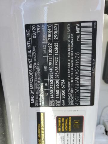 4JGFD6BB6MA220626 Mercedes-Benz Gle Coupe Amg 53 4matic