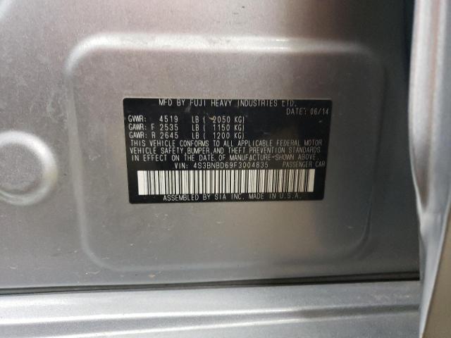 4S3BNBD69F3004835 Subaru Legacy 2.5i Premium