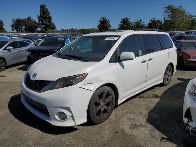 55424464 :رقم المزاد ، 5TDXK3DCXES517423 vin ، 2014 Toyota Sienna Sport مزاد بيع