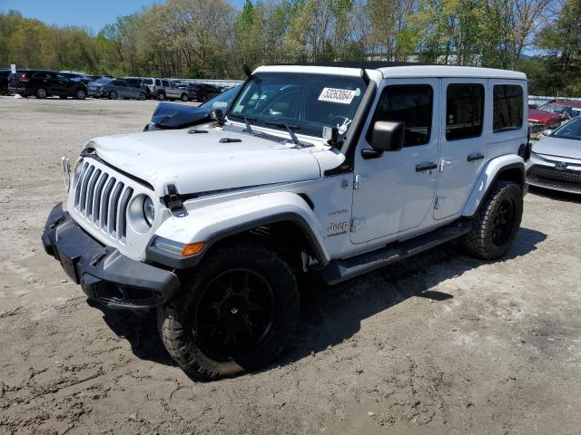 2019 Jeep Wrangler Unlimited Sahara მანქანა იყიდება აუქციონზე, vin: 1C4HJXEN1KW684084, აუქციონის ნომერი: 53263064