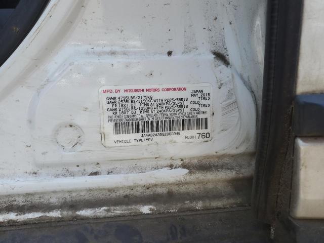 JA4AD2A35GZ000346 Mitsubishi Outlander Es