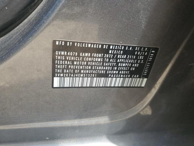 3VW2K7AJ4EM313251 Volkswagen JETTA BASE