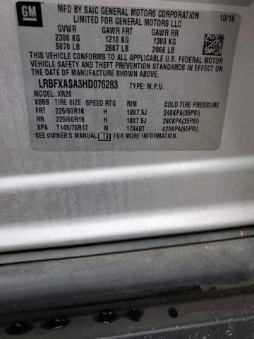 LRBFXASA3HD076283 Buick Envision Preferred