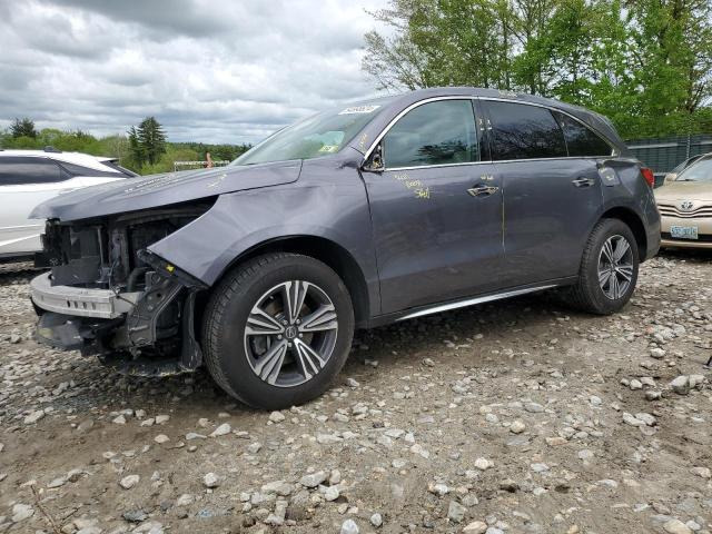 2017 Acura Mdx მანქანა იყიდება აუქციონზე, vin: 5J8YD4H35HL000133, აუქციონის ნომერი: 54898624