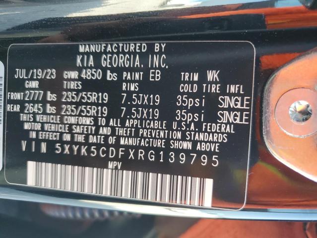 5XYK5CDFXRG139795 KIA Sportage Sx Prestige