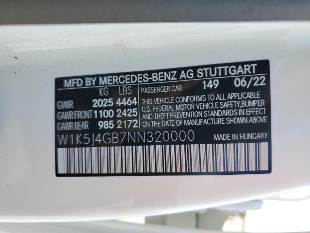 W1K5J4GB7NN320000 Mercedes-Benz CLA 250