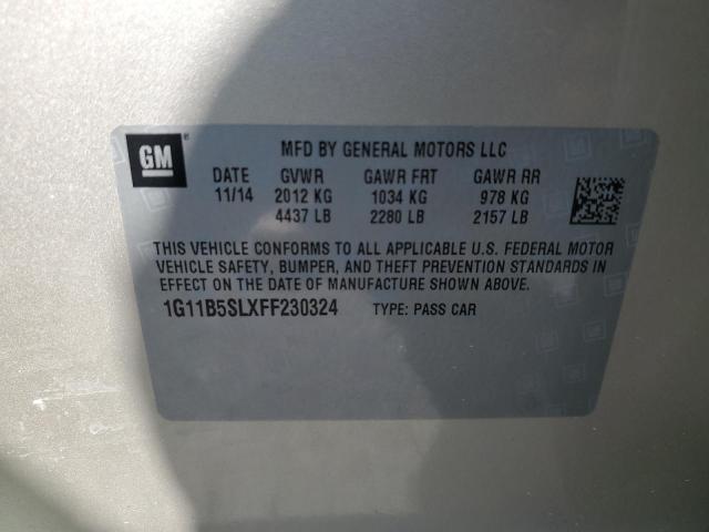 1G11B5SLXFF230324 Chevrolet MALIBU LS