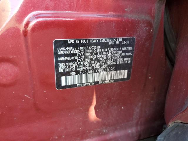 JF2SJAGCXHH521026 Subaru Forester 2.5i Premium