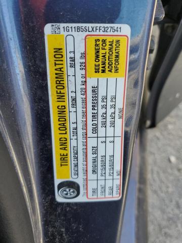 1G11B5SLXFF327541 Chevrolet MALIBU LS