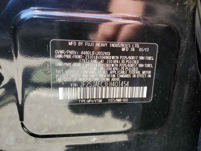 JF2SJAEC3EH401454 Subaru Forester 2.5i Premium