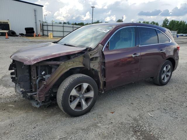 2016 Acura Mdx მანქანა იყიდება აუქციონზე, vin: 5FRYD3H28GB010834, აუქციონის ნომერი: 54932704