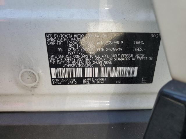 JTMEB3FV2MD033990 Toyota Rav4 Prime Xse