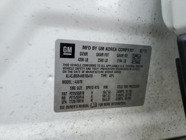 KL4CJBSB4HB155410 Buick Encore Preferred Ii