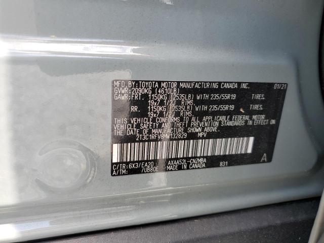 2T3C1RFV8MW132829 Toyota Rav4 Xle Premium