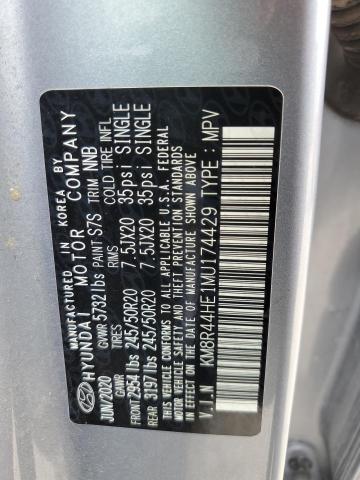 KM8R44HE1MU174429 Hyundai Palisade Sel