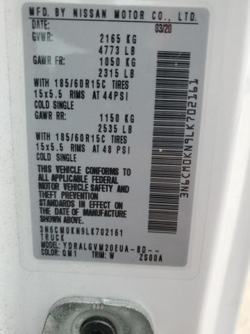 3N6CM0KN9LK702161 Nissan NV200 2.5S