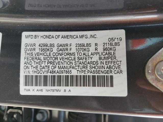 1HGCV1F48KA097865 Honda ACCORD EX