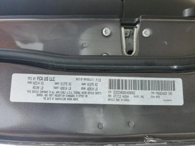 2C3CDXBG6KH698962 Dodge Charger Sxt