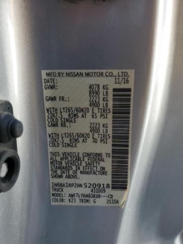 1N6BA1RP2HN520918 Nissan TITAN XD S