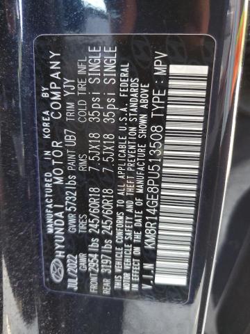 KM8R14GE8PU513508 Hyundai Palisade Se