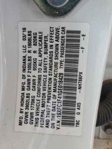 19XFC1F41GE018428 Honda CIVIC EX