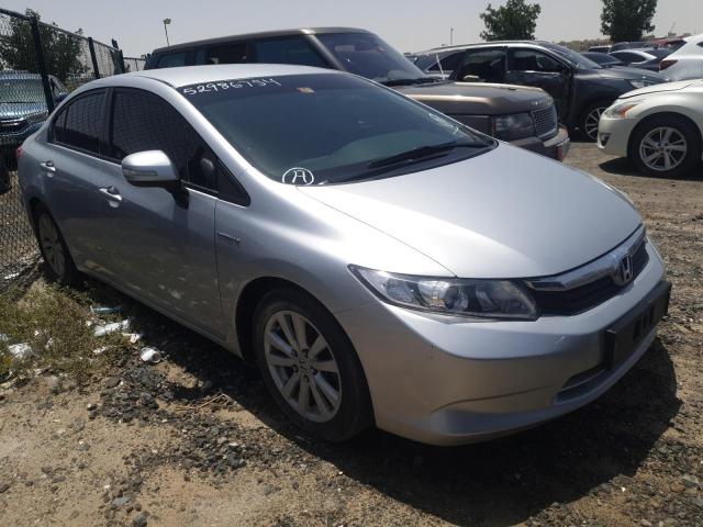 Auction sale of the 2012 Honda Civic, vin: *****************, lot number: 52986754