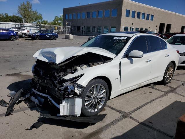 Aukcja sprzedaży 2019 Infiniti Q50 Luxe, vin: JN1EV7AR4KM554699, numer aukcji: 53495374