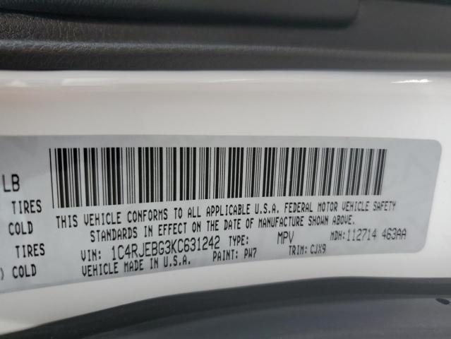1C4RJEBG3KC631242 Jeep Grand Cherokee Limited
