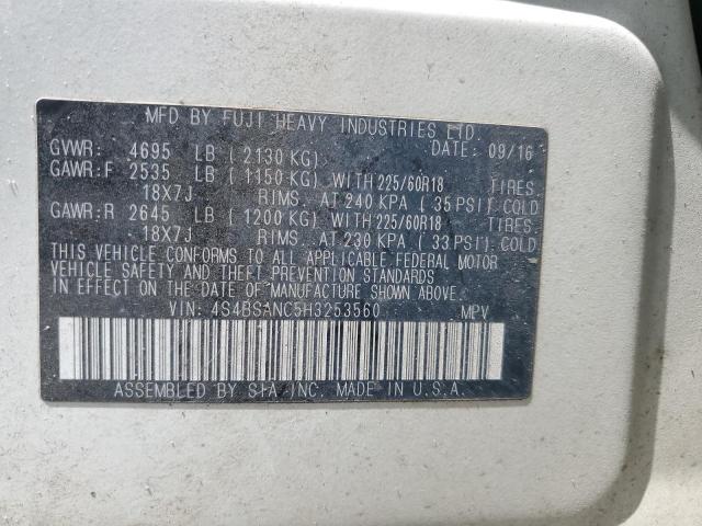 4S4BSANC5H3253560 Subaru Outback 2.5i Limited