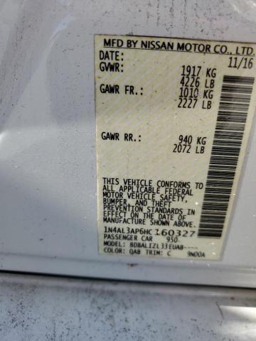 1N4AL3AP6HC160327 Nissan ALTIMA 2.5