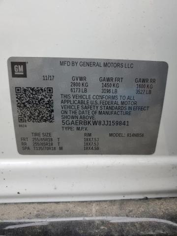 5GAERBKW8JJ159841 Buick Enclave Essence