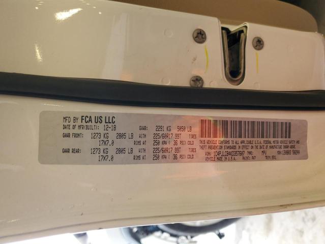 1C4PJLCB4KD357607 Jeep Cherokee Latitude