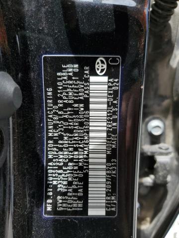 5YFEPMAE6MP160706 Toyota COROLLA LE