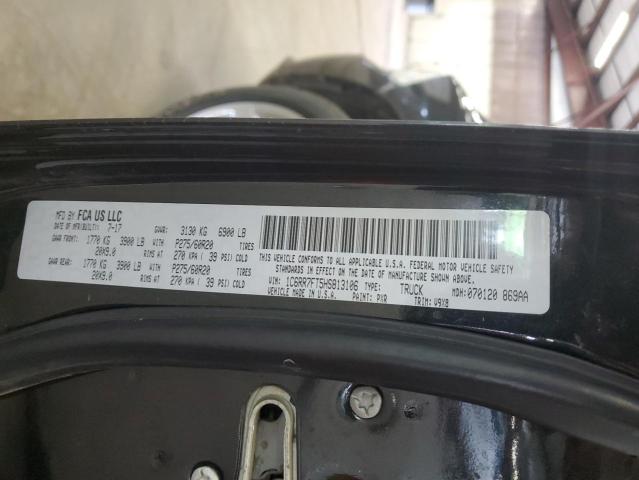 1C6RR7FT5HS813106 RAM 1500 St