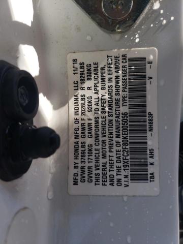 19XFC2F80KE005056 Honda Civic Sport