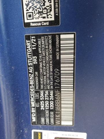W1K1J6BB6NF176709 Mercedes-Benz E AMG 53