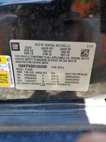 1GKKVTKD2FJ260385 GMC Acadia Denali