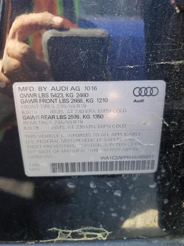 WA1C2AFP6HA069891 Audi Q5 PREMIUM