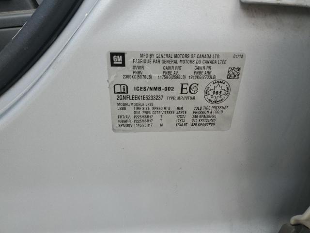 2GNFLEEK1E6233237 Chevrolet EQUINOX LS