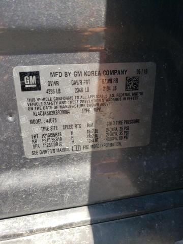 KL4CJASB2KB939084 Buick Encore Preferred
