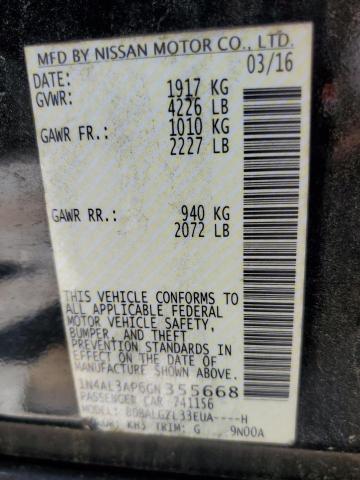 1N4AL3AP6GN355668 Nissan ALTIMA 2.5