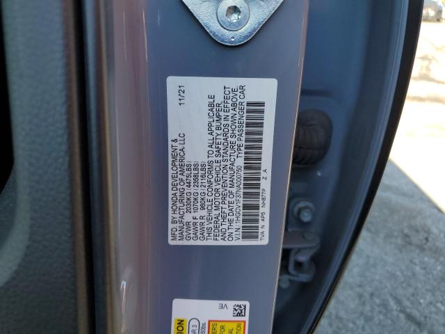 1HGCV1F37NA000750 Honda Accord Sport