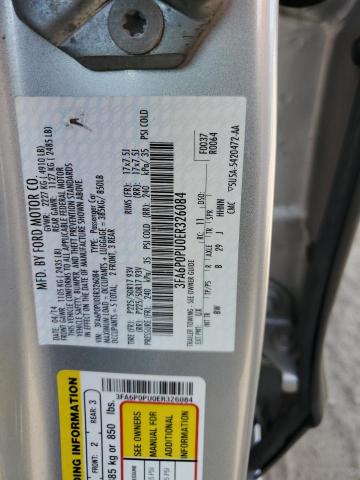 3FA6P0PU0ER326084 Ford Fusion Se Phev